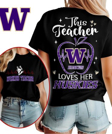 Washington Huskies , Premium Teacher Appreciation Month Unisex Shirt Ny