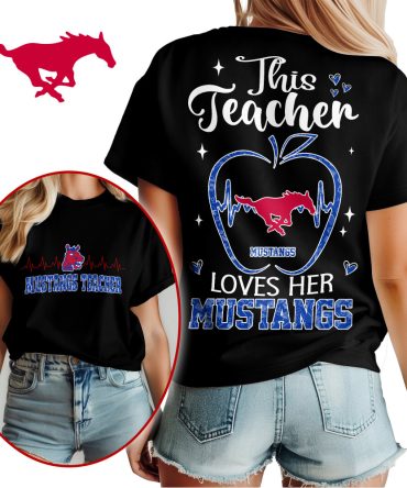 Smu Mustangs , Premium Teacher Appreciation Month Unisex Shirt Ny