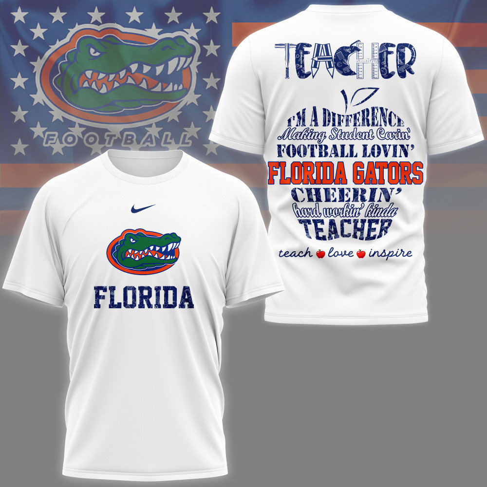 Florida Gators , Premium Teacher Pride 3D Shirt Ny