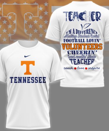 Tennessee Volunteers , Premium Teacher Pride 3D Shirt Ny