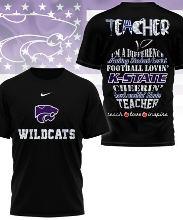 Kansas State Wildcats , Premium Teacher Pride 3D Shirt Ny