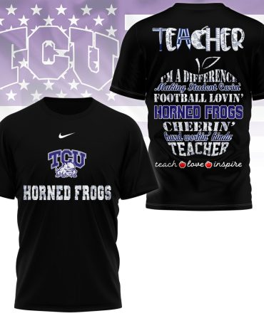 Tcu Horned Frogs , Premium Teacher Pride 3D Shirt Ny
