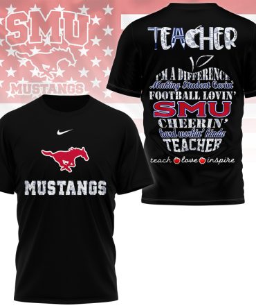Smu Mustangs , Premium Teacher Pride 3D Shirt Ny