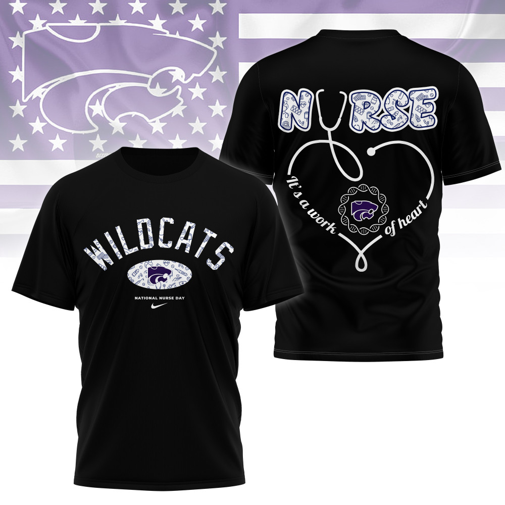 Kansas State Wildcats , Premium Nurse Appreciation Day 3D Shirt Ny