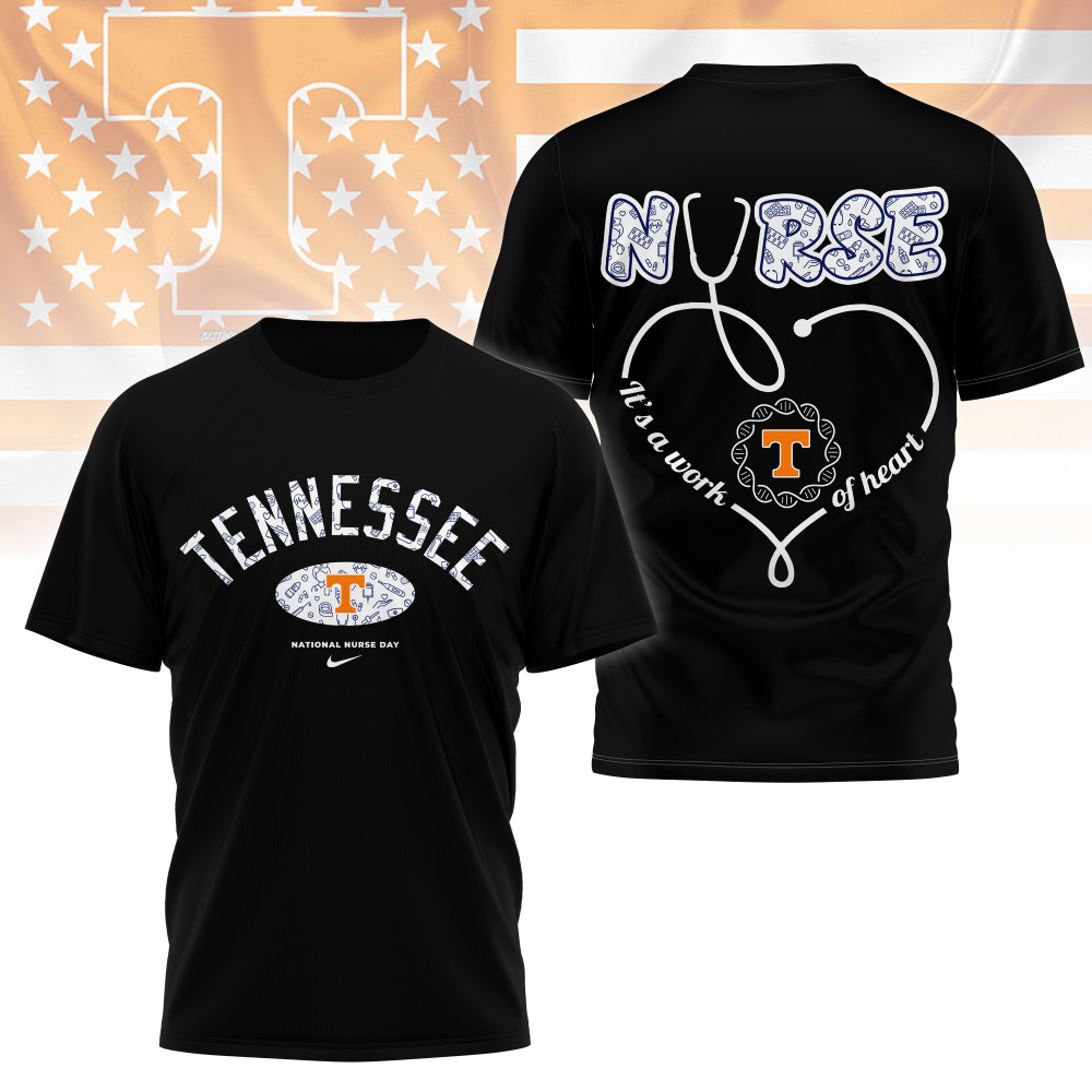 Tennessee Volunteers , Premium Nurse Appreciation Day 3D Shirt Ny
