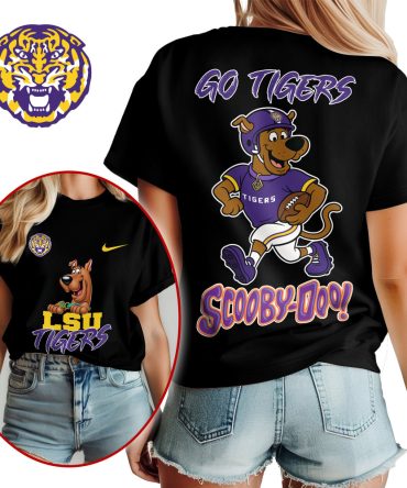 Lsu Tigers , Premium Ncaa Scooby-Doo Fan Unisex Shirt Ny
