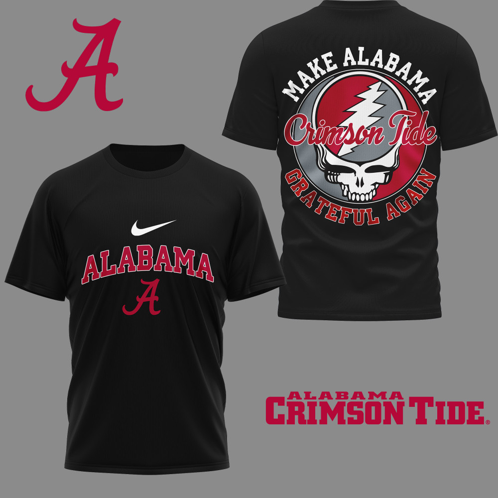 Alabama Crimson Tide , Premium Grateful Game Day 3D Shirt Ny
