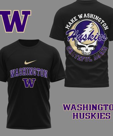 Washington Huskies , Premium Grateful Game Day 3D Shirt Ny