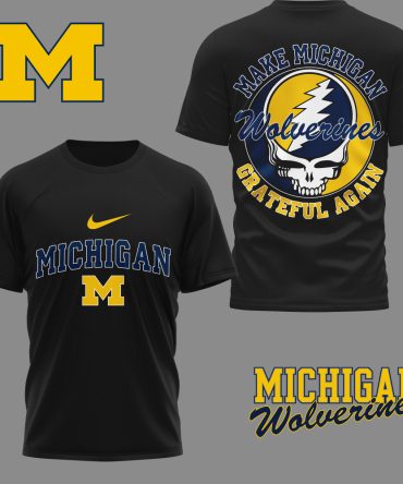 Michigan Wolverines , Premium Grateful Game Day 3D Shirt Ny