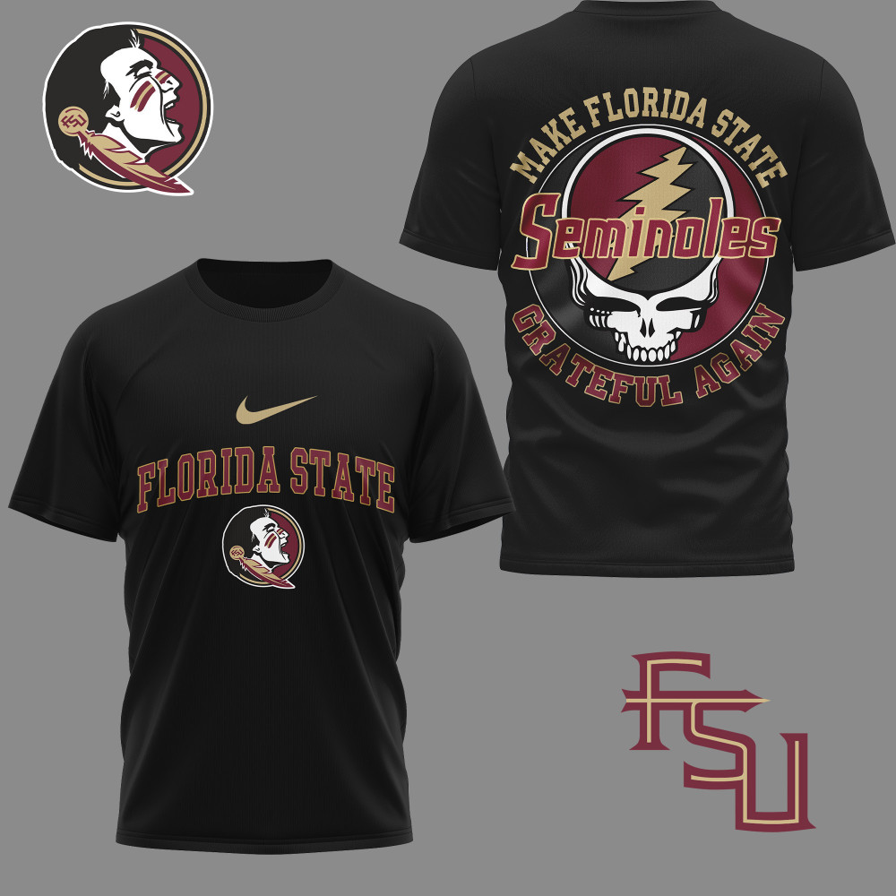 Florida State Seminoles , Premium Grateful Game Day 3D Shirt Ny