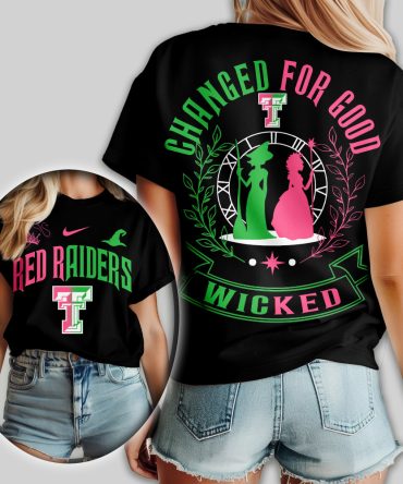 Texas Tech Red Raiders , Premium Ncaa Wicked Changed For Good Women Shirt Td