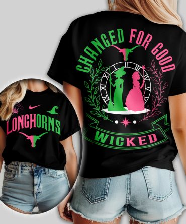 Texas Longhorns , Premium Ncaa Wicked Changed For Good Women Shirt Td