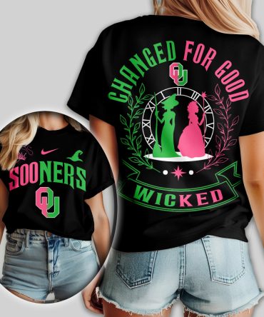 Oklahoma Sooners , Premium Ncaa Wicked Changed For Good Women Shirt Td
