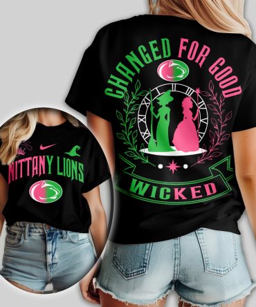 Penn State Nittany Lions , Premium Ncaa Wicked Changed For Good Women Shirt Td