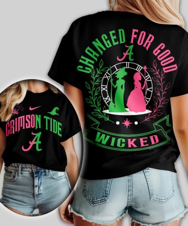 Alabama Crimson Tide , Premium Ncaa Wicked Changed For Good Women Shirt Td