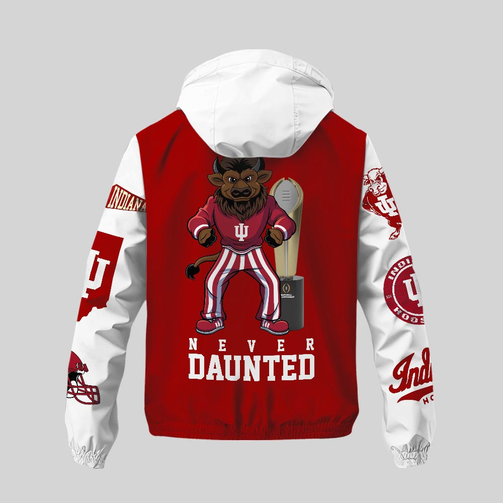 Indiana Hoosiers , Premium Ncaa 2026 Cfp National Champions 3D Windbreaker Mm
