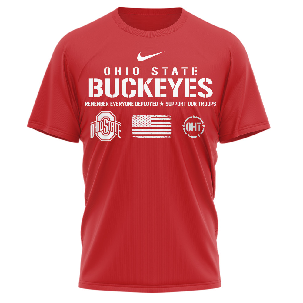 Ohio State Buckeyes , Premium Ncaa Remember Everyone Deployed 3D Shirt Td