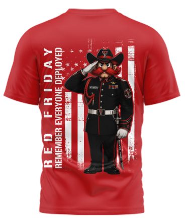 Texas Tech Red Raiders , Premium Ncaa Remember Everyone Deployed 3D Shirt Td