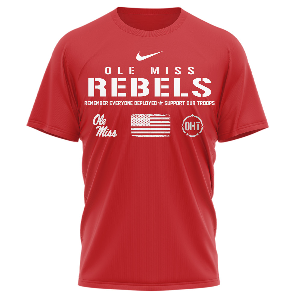 Ole Miss Rebels , Premium Ncaa Remember Everyone Deployed 3D Shirt Td