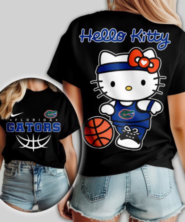 Florida Gators , Premium Ncaa Hello Kitty Basketball Women Shirt Td