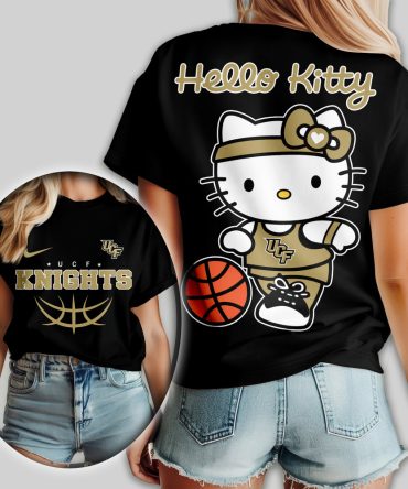 Ucf Knights , Premium Ncaa Hello Kitty Basketball Women Shirt Td