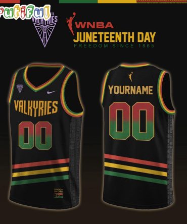 Golden State Valkyries 2026 X Juneteenth Day Limited Edition Basebketball Jersey