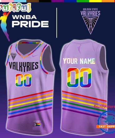 Golden State Valkyries 2026 X Pride Day Limited Edition Basketball Jersey