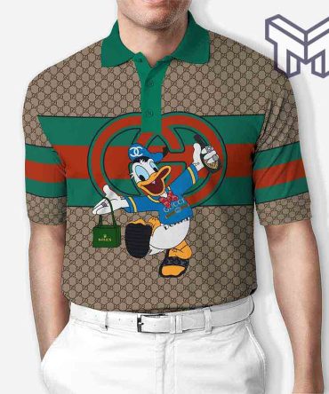 Gucci Polo, Gucci Donald Brown Limited Edition Premium Polo Shirts