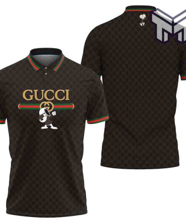 Gucci Polo, Gucci Snoopy Brown Limited Edition Premium Polo Shirts
