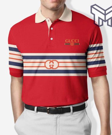 Gucci Polo Shirt, Gucci Red Premium Polo Shirt
