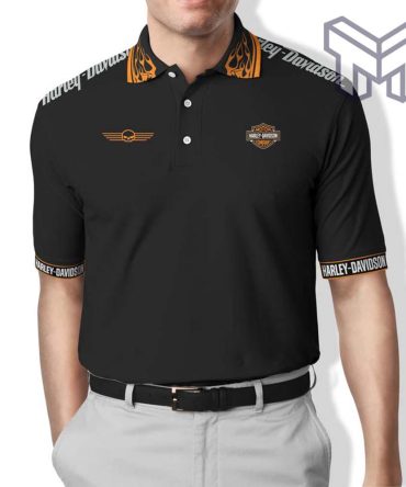 Harley Davidson Polo Shirt, Harley Davidson Premium Polo Shirt