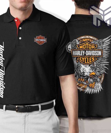 Harley Davidson Polo Shirt, Harley Davidson Premium Polo Shirt Glamorous