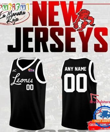 Leones De Ponce Bsn 2026 Alternate Basketball Jersey
