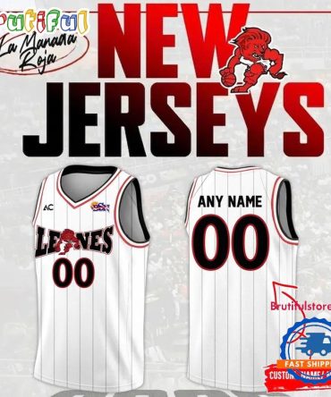 Leones De Ponce Bsn 2026 Home Basketball Jersey