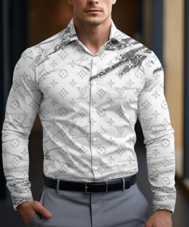 Louis Vuitton Lv Long Sleeve Button Shirt Ccy-Drg0000250405