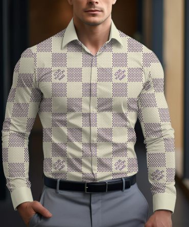 Louis Vuitton Lv Long Sleeve Button Shirt Ccy-Drg0000250404