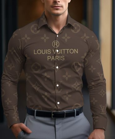 Louis Vuitton Lv Long Sleeve Button Shirt Ccy-Drg0000250426