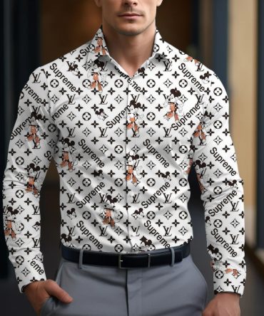 Louis Vuitton Lv Long Sleeve Button Shirt Ccy-Drg0000250429