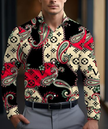 Louis Vuitton Lv Long Sleeve Button Shirt Ccy-Drg0000220333