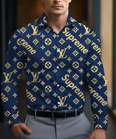 Louis Vuitton Lv Long Sleeve Button Shirt Ccy-Drg0000250402