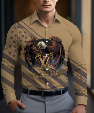 Louis Vuitton Lv Long Sleeve Button Shirt Ccy-Drg0000220330