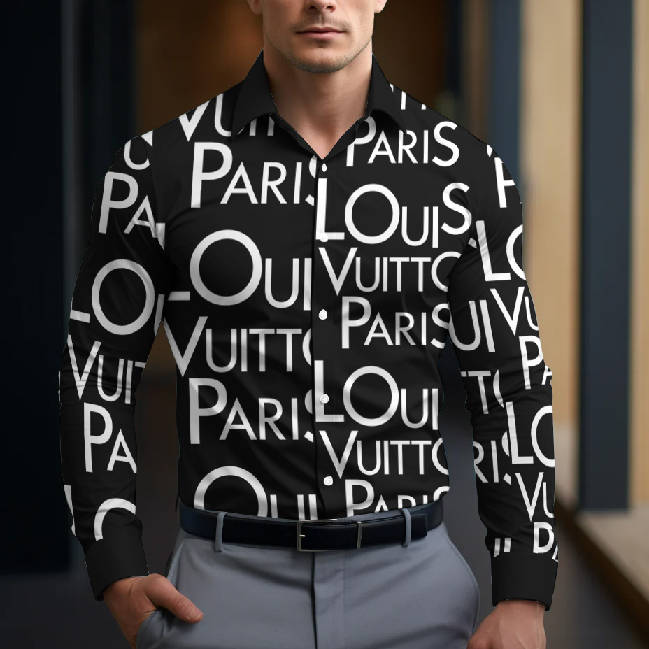 Louis Vuitton Lv Long Sleeve Button Shirt Ccy-Drg0000250415