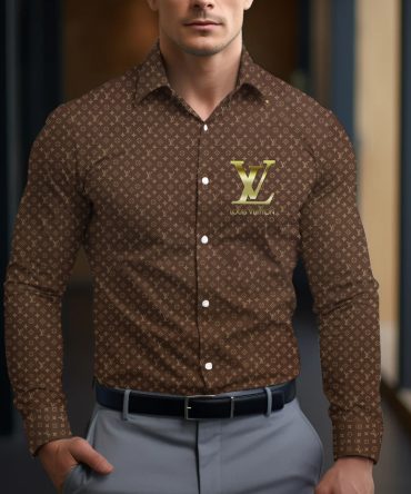 Louis Vuitton Lv Long Sleeve Button Shirt Ccy-Drg0000220334