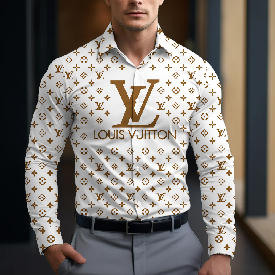 Louis Vuitton Lv Long Sleeve Button Shirt Ccy-Drg0000250431