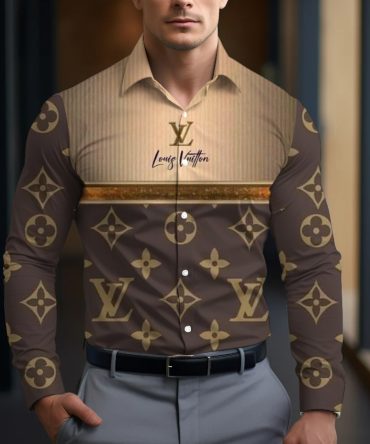 Louis Vuitton Lv Long Sleeve Button Shirt Ccy-Drg0000250425