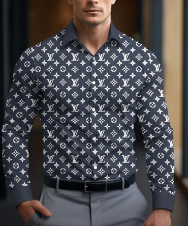 Louis Vuitton Lv Long Sleeve Button Shirt Ccy-Drg0000250410