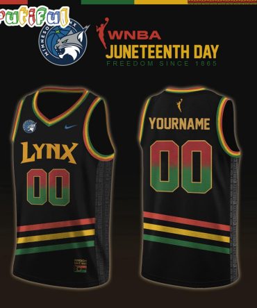 Minnesota Lynx 2026 X Juneteenth Day Limited Edition Basebketball Jersey