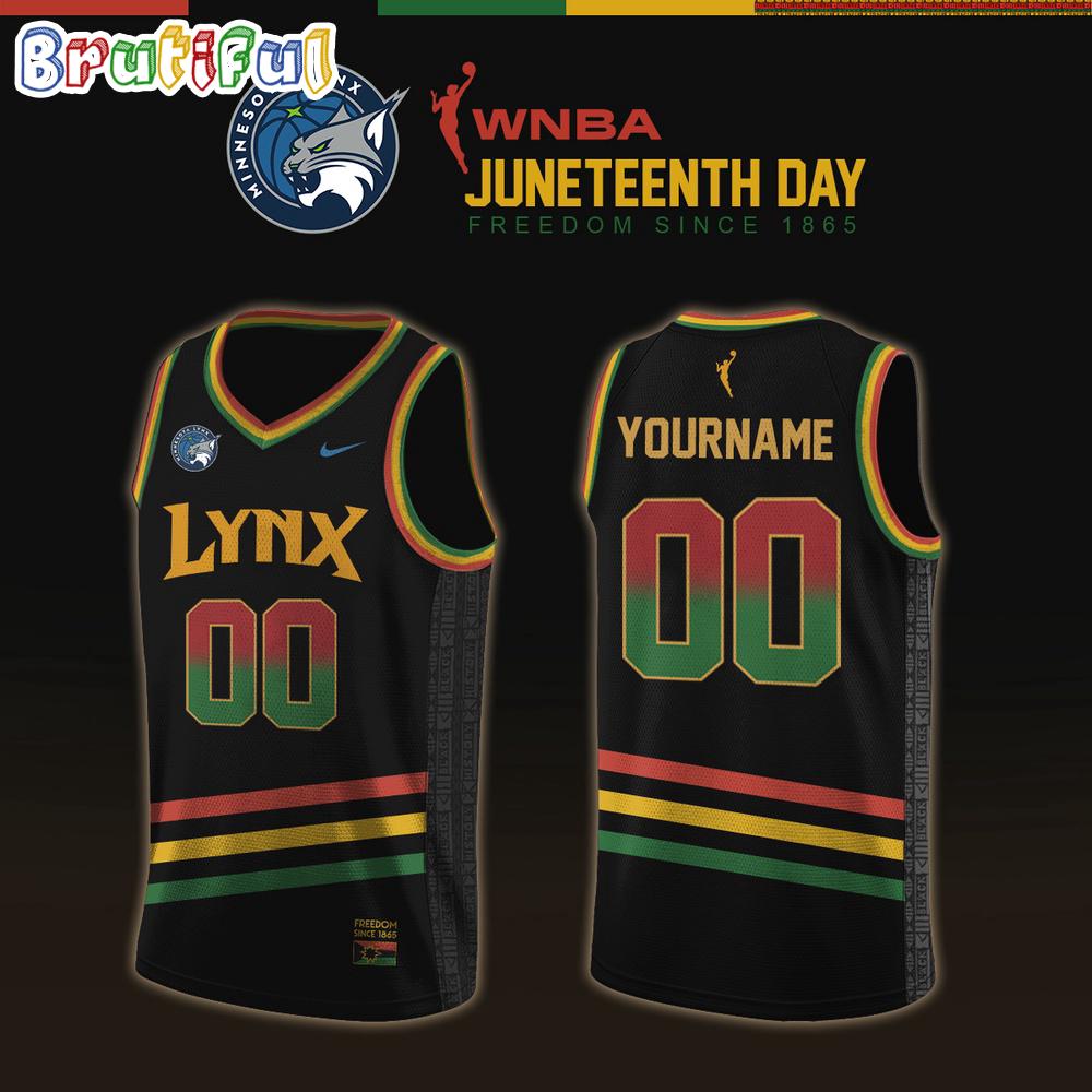 Minnesota Lynx 2026 X Juneteenth Day Limited Edition Basebketball Jersey