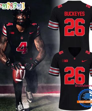 Ohio State Buckeyes Football Tunnel Vision 2026 Jersey Shirt