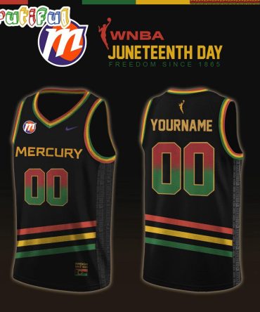 Phoenix Mercury 2026 X Juneteenth Day Limited Edition Basebketball Jersey